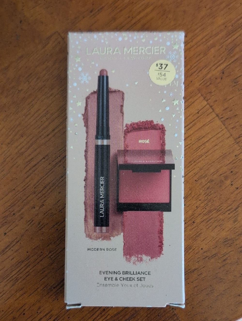 laura mercier Rose Evening Brilliance Eye & Cheek Duo - Picture 4 of 9